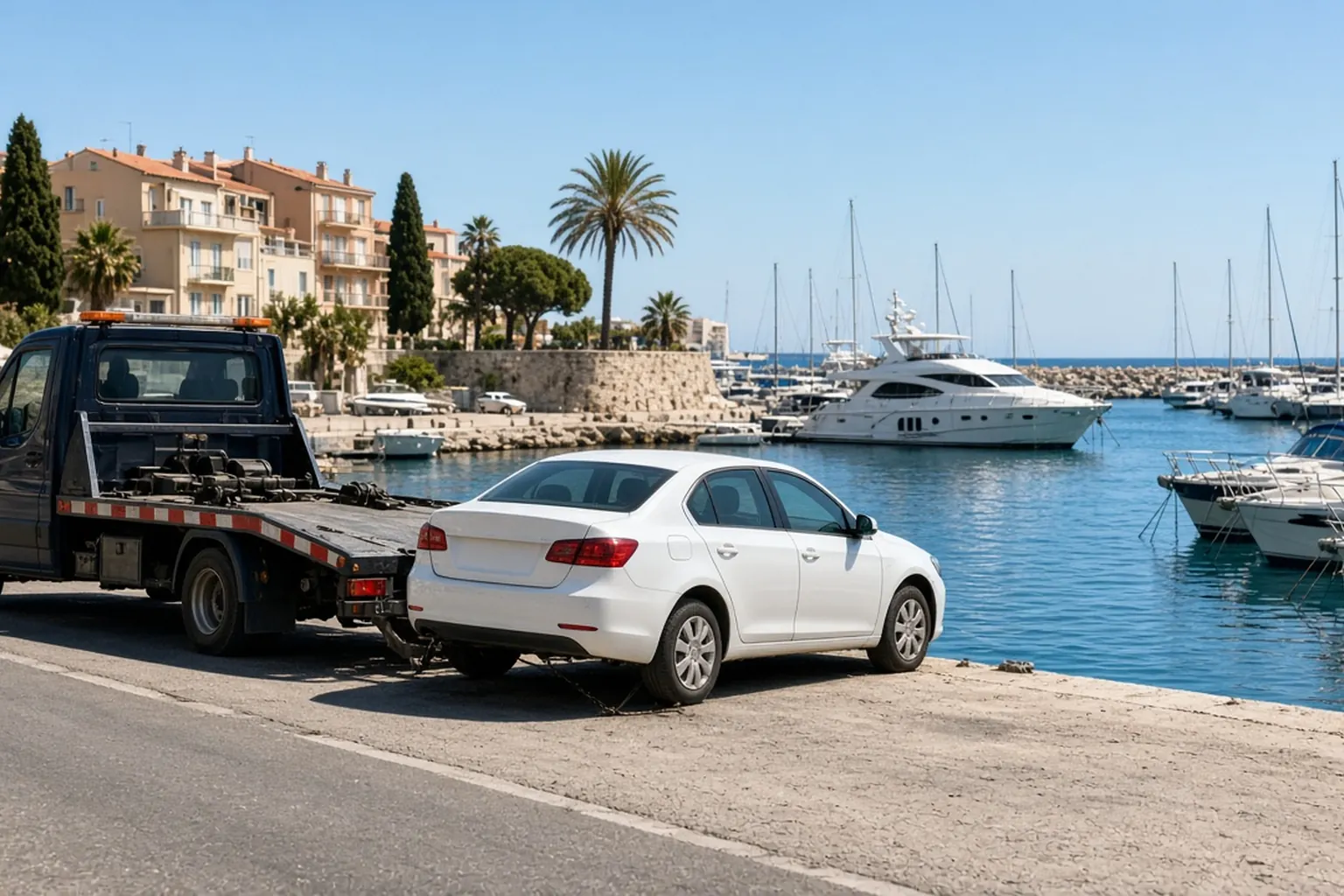 Dépannage Antibes — zone portuaire
